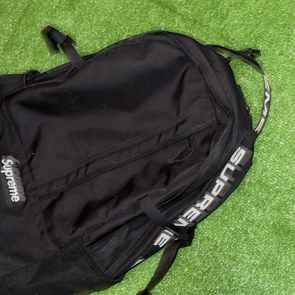 Supreme(SS18)Backpack Black(USED)